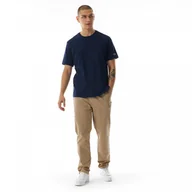 Spodnie sportowe męskie - Męskie spodnie casual Champion Rochester Straight Hem Pants - beżowe - CHAMPION - miniaturka - grafika 1