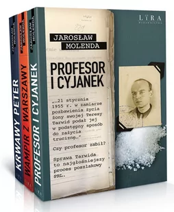 Pakiet: Profesor i cyjanek/ Wampir z Warszawy/ Krwawy Peter - Felietony i reportaże - miniaturka - grafika 1