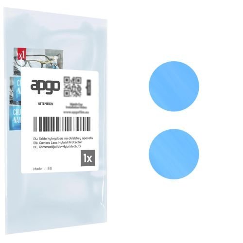 1x szkło hybrydowe na aparat obiektyw kamerę 9H do Samsung W24 Flip - apgo hybrid Camera Lens Protector