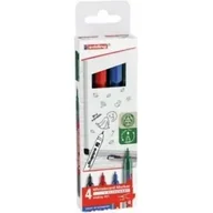 Markery do tablic - Marker do tablic suchościeralnych 1mm 4 kolory - Edding - miniaturka - grafika 1
