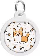 Odblaski i adresówki - Collar WAUDOG Smart ID Adresówka Dla Psa Koło Corgi 25mm - miniaturka - grafika 1