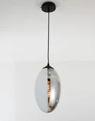 Lampy sufitowe - Lumina Deco Deco NOWOCZESNA LAMPA WISZĄCA LOFT BIAŁO-DYMIONA CARLTON LDP 6842-1 (WT) - miniaturka - grafika 1