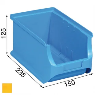 Allit pojemnik ProfiPlus nr 3, żółty 148x235x125mm (456210) - Skrzynki i torby narzędziowe - miniaturka - grafika 1