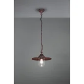 Lampy ogrodowe - Trio BRENTA Rdzawa Miedż E27 IP44 Lampa wisząca zewnętrzna 301760124 301760124 - miniaturka - grafika 1