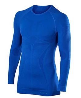 Koszulki męskie - Falke Męska koszulka z długim rękawem, niebieska, XL - grafika 1