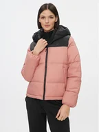 Kurtki damskie - 4F Kurtka zimowa 4FAW23TDJAF230 Koralowy Regular Fit - miniaturka - grafika 1