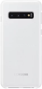 Samsung Etui LED Cover do Galaxy S10 EF-KG973CWEGWW Biały - Etui i futerały do telefonów - miniaturka - grafika 1