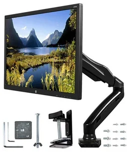 Uchwyt do monitora Retoo, biurkowy, obrotowy, 17-30" - Inne akcesoria audio-wideo Uchwyt do monitora Retoo, biurkowy, obrotowy, 17-30" - Inne akcesoria audio-wideo - miniaturka - grafika 1