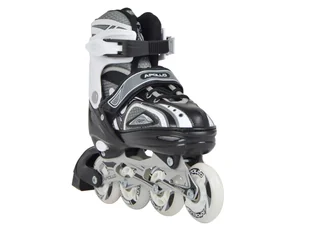 Apollo Łyżworolki Super Blades, regulowany rozmiar (Czarny, L (39-42)) - Rolki - miniaturka - grafika 1