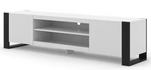 Biała szafka na TV F8-A79 - Szafki RTV Biała szafka na TV F8-A79 - Szafki RTV - miniaturka - grafika 1