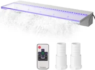 Inne akcesoria do nawadniania - Fontanna wodospad do basenu ogrodu oczka wodnego ze światłem LED 92 cm - miniaturka - grafika 1