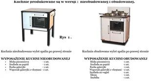 Kuchnia, angielka 9,2kW, bez płaszcza wodnego, Jawor (obudowana, kolor: biało brązowy) - spełnia anty-smogowy EkoProjekt 25980267 - Kuchnie węglowe - miniaturka - grafika 23