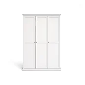 Szafy - Biała szafa Tvilum Paris, 138,8 x 201 cm - miniaturka - grafika 1