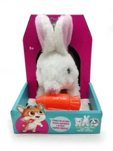 Królik chodzący z marchewką - Artyk - Zabawki interaktywne dla dzieci - miniaturka - grafika 1