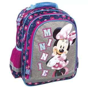 Derform Plecak 30x38x17 Minnie 21 Backup Fol - Plecaki szkolne i tornistry - miniaturka - grafika 1