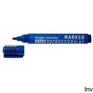 Markery permanentne - D RECT Marker tablic niebieski TH3160 - miniaturka - grafika 1