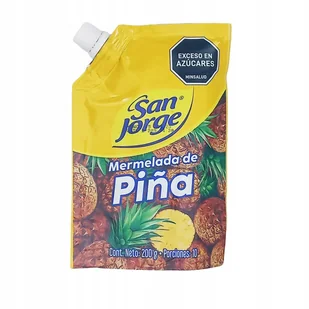 Dżem ananasowy Mermelada de Piña San Jorge 200g - Dżem - miniaturka - grafika 1