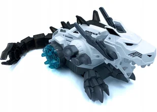 Auto robot Dinozaur dźwięk światło zieje ogniem - Zabawki zdalnie sterowane - miniaturka - grafika 1