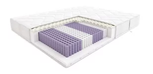 Hilding Materac sprężynowy Flamenco biały 160x200 - Materace - miniaturka - grafika 1