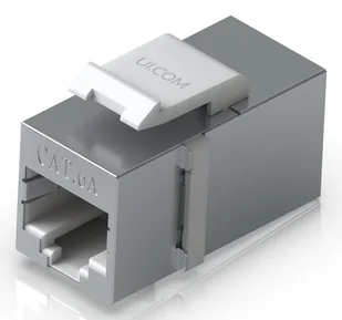 Ubiquiti UACC-Keystone-Coupler-C6A - Kostki, złączki, wtyczki - miniaturka - grafika 1