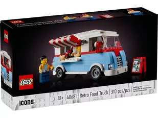 LEGO ICONS 40681 Food truck retro - Klocki - miniaturka - grafika 1