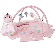 Maty edukacyjne - TinyMini CC9881 Mata edukacyjna Dino Pink - miniaturka - grafika 1