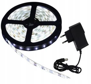 Taśma Led Zimna Wodoodporna 5M Zasilacz - Taśmy LED - miniaturka - grafika 1