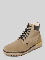 Botki męskie - Buty skórzane z zamkiem błyskawicznym - miniaturka - grafika 1