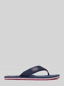 Półbuty męskie - Japonki z detalem z herbem - miniaturka - grafika 1