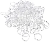 Ozdoby do włosów - Solida Y.E.S. Mini-gumka do włosów przezroczysta (1 opakowanie, 100 sztuk) - miniaturka - grafika 1