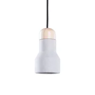Lampy sufitowe - Beliani Lampa wisząca Lampa wisząca betonowa szara APURE - miniaturka - grafika 1
