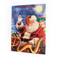 Opakowania i torebki na prezenty - Mikołajowa Torebka Prezentowa 31X42Cm Różne Wzory - miniaturka - grafika 1