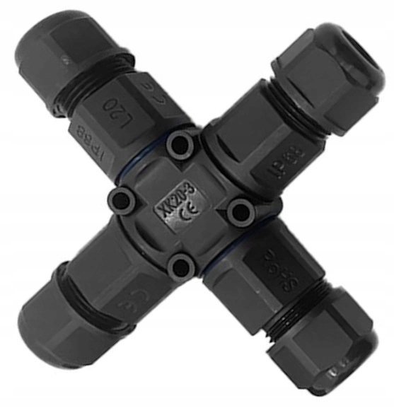 Orno Konektor kablowy Złącze Hermetyczne Mufa z szybkozłączką 3x4mm 400V