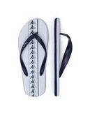 Klapki i japonki męskie - Kappa Japonki 371G1LW White - Blue Marine - Grey Lt Lead Kolorowy - miniaturka - grafika 1