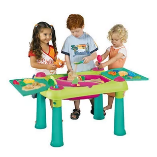 KETER KETER Stolik KETER kreatywny Fun Table Jasnozielono/Fioletowy 231587 231587 - Zabawki kreatywne - miniaturka - grafika 1