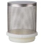 Zawory i kraniki - Kosz z siatki ze stali nierdzewnej do zaworu zwrotnego 1" Invena Prov - miniaturka - grafika 1