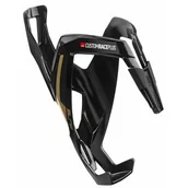 Akcesoria rowerowe - ELITE Custom Race Plus Uchwyt na bidon, black glossy/gold graphic 2021 Uchwyty 252259 - miniaturka - grafika 1