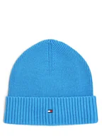 Czapki męskie - Tommy Hilfiger - Czapka męska z dodatkiem kaszmiru, niebieski - miniaturka - grafika 1