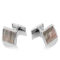 Spinki do mankietów i krawatów - Spinki do mankietów z kocim okiem SL-10809 - miniaturka - grafika 1