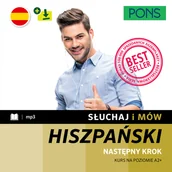 Książki do nauki języka hiszpańskiego - Słuchaj i mów. Hiszpański. Kurs na poziomie A2+ - miniaturka - grafika 1