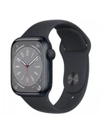 Smartwatch - Apple Watch 8 + Cellular 45mm Cell Czarny - miniaturka - grafika 1