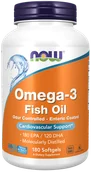Witaminy i minerały - Now Foods Omega-3 1000 mg - 180 kapsułek - miniaturka - grafika 1