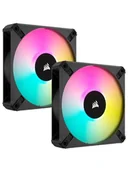 Wentylatory komputerowe - Corsair iCUE AF140 RGB ELITE - Black - 2-pack - - miniaturka - grafika 1