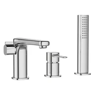 Baterie wannowe i prysznicowe - Bateria wannowa 3-otworowa Magic Invena - miniaturka - grafika 1