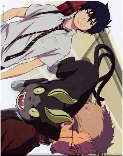 Plakat Anime Ao No Exorcist ANE_010 A3 (custom)