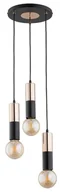 Lampy sufitowe - Alfa BOLID 62217 lampa wisząca 3x60W/E27 62217 - miniaturka - grafika 1