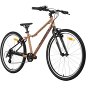 Rowery - Rower młodzieżowy KARBON Superlight 26 cali dla chłopca Miedziany - miniaturka - grafika 1