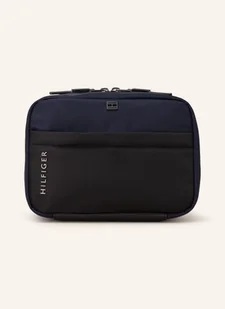 Tommy Hilfiger Kosmetyczka Th City Commuter Washbag AM0AM10624 Granatowy - Kosmetyczki, organizery i kuferki - miniaturka - grafika 2