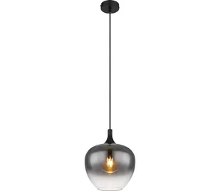 Globo 15548H - Żyrandol na lince MAXY 1xE27/40W/230V śr. 24 cm czarny - Lampy sufitowe - miniaturka - grafika 1