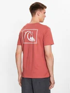 Koszulki męskie - Quiksilver T-Shirt The Original EQYZT07239 Pomarańczowy Regular Fit - miniaturka - grafika 1